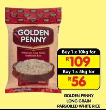GOLDEN PENNY LONG GRAIN PARBOILED WHITE RICE