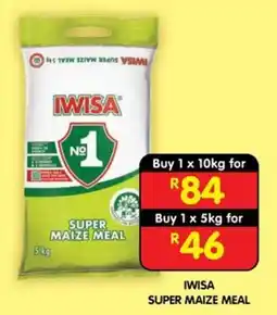 Shoprite IWISA SUPER MAIZE MEAL offer