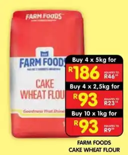 Shoprite FARM FOODS CAKE WHEAT FLOUR offer