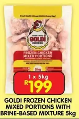 Shoprite Goldi Frozen Chicken Mixed Portions offer