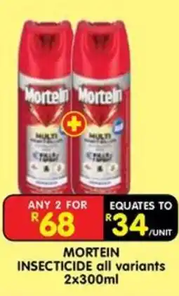 Shoprite MORTEIN INSECTICIDE offer