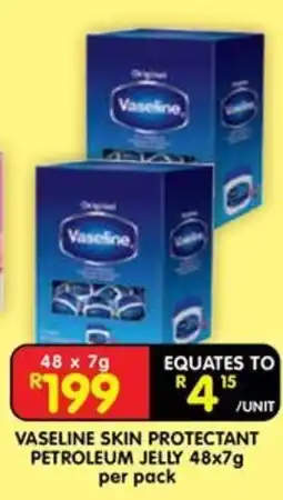 Shoprite Vaseline Skin Protectant Petroleum Jelly offer