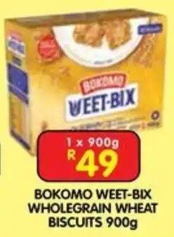 Shoprite BOKOMO WEET-BIX WHOLEGRAIN WHEAT BISCUITS offer