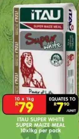 Shoprite ITAU SUPER WHITE SUPER MAIZE MEAL offer