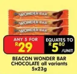 Shoprite Beacon Wonder Bar Chocolate offer