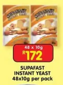 Shoprite SUPAFAST INSTANT YEAST offer