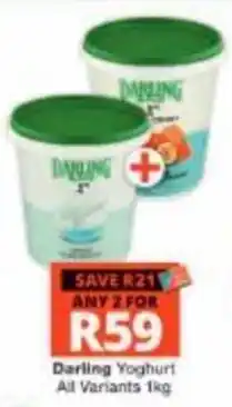 Checkers Hyper Darling Yoghurt offer