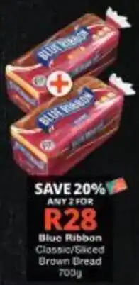 Checkers Hyper Blue Ribbon Classic/Sliced Brown Bread offer