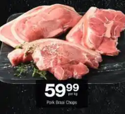 Checkers Hyper Pork Braai Chops offer