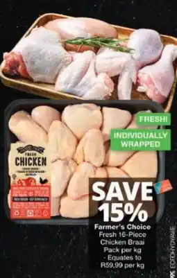 Checkers Hyper Farmer's Choice Fresh Chicken offer