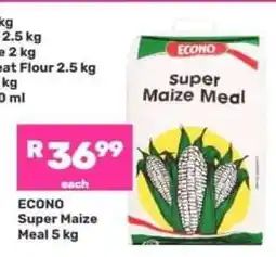 Game Econo Super Maize Meal 5 kg offer