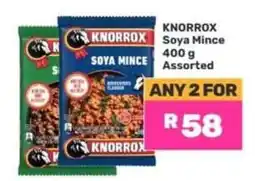 Game Knorrox Soya Mince offer