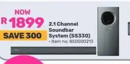 Game 2.1 Channel Soundbar System (SS330) offer