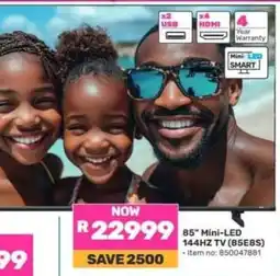 Game 85 Mini-LED 144HZ TV (85E8S) offer