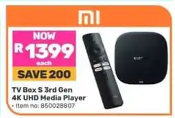 Game TV Box S 3rd Gen 4K UHD Media Player offer