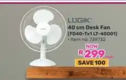 Game LUGIK 40 cm Desk Fan offer