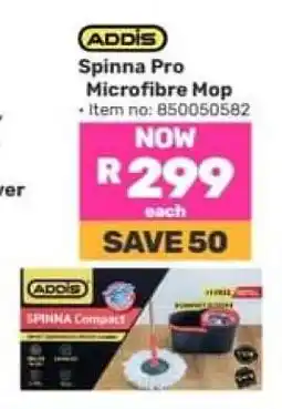 Game ADDIS Spinna Pro Microfibre Mop offer
