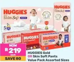Game HUGGIES Gold OR Skin Soft Pants offer