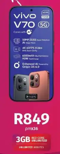Vodacom vivo V70 offer