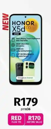 Vodacom HONOR X5d offer