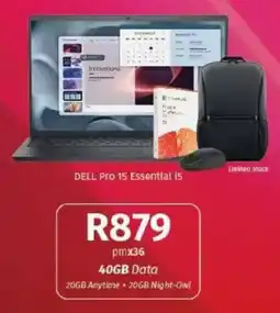 Vodacom DELL Pro 15 Essential i5 offer