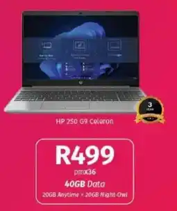 Vodacom HP 250 G9 Celeron offer