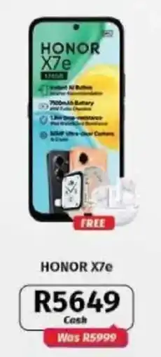 Vodacom HONOR X7e offer