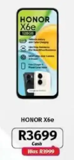 Vodacom HONOR X6e offer