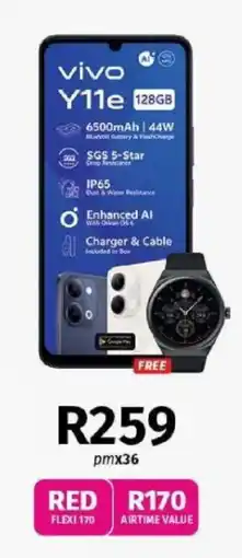 Vodacom vivo Y11e offer