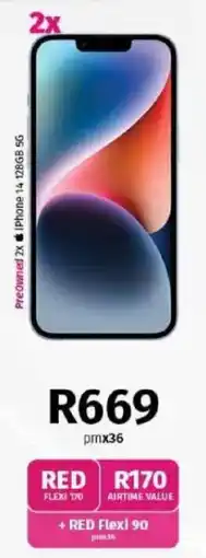 Vodacom iPhone 14 offer