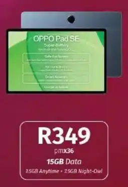 Vodacom OPPO Pad SE offer