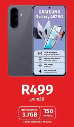 Vodacom Samsung Galaxy A57 5G offer