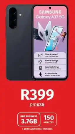Vodacom SAMSUNG Galaxy A37 5G offer