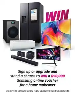 Vodacom Samsung online voucher offer