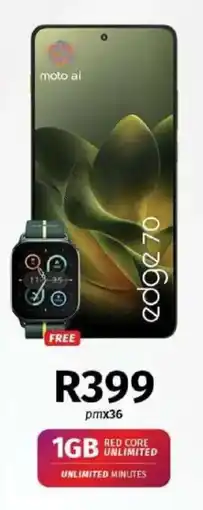 Vodacom moto edge 70 offer