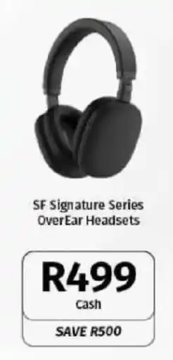 Vodacom SF Signature Series OverEar Headsets offer