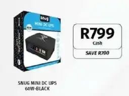 Vodacom SNUG MINI DC UPS 60W-BLACK offer
