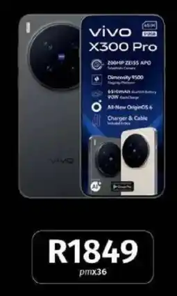 Vodacom vivo X300 Pro offer