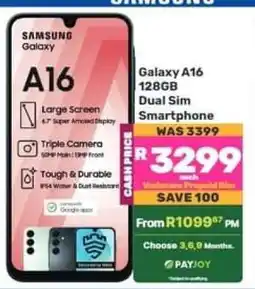 Game Samsung Galaxy A16 offer