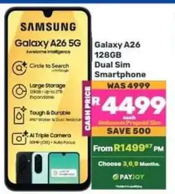 Game Samsung Galaxy A26 5G offer