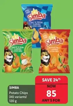Makro Simba Potato Chips offer