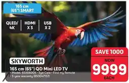Makro SKYWORTH 165 cm (65") QD Mini LED TV offer