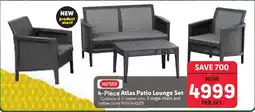 Makro KETER Atlas Patio Lounge Set offer