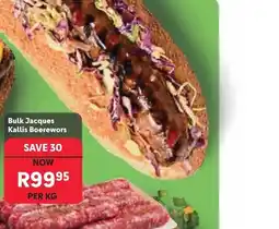 Makro Bulk Jacques Kallis Boerewors offer