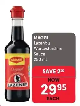 Makro Maggi Lazenby Worcestershire Sauce offer
