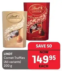 Makro Lindt Cornet Truffles offer