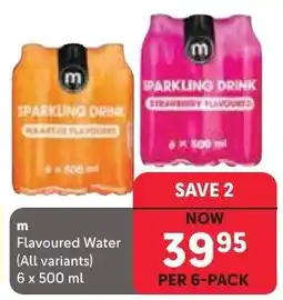 Makro m Flavoured Water offer