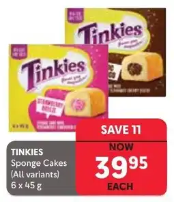 Makro Tinkies Sponge Cakes offer