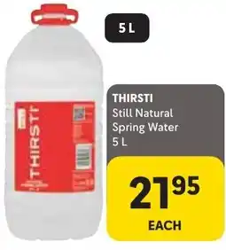 Makro THIRSTI Still Natural Spring Water offer