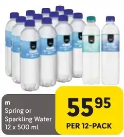 Makro Spring or Sparkling Water offer